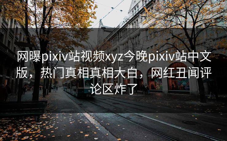 网曝pixiv站视频xyz今晚pixiv站中文版，热门真相真相大白，网红丑闻评论区炸了